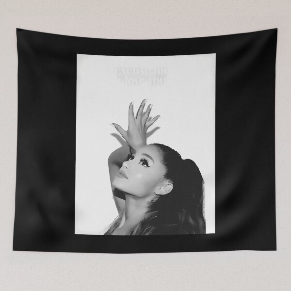 Item preview,  Excuse Me Ily Ariana Grande Bnw Poster designed and sold by STEVENPOSTON3.