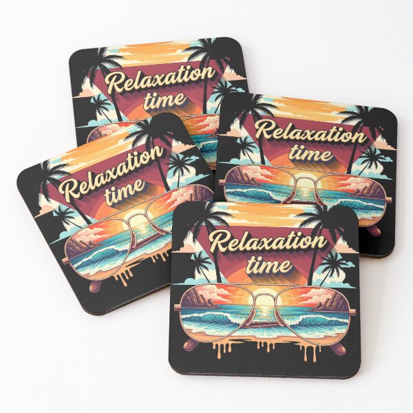 Item preview, Relaxation Time Beach Sunset designed and sold by fawzimorsy.