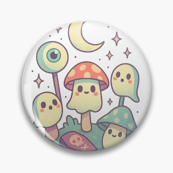 Item preview, Moonlight Mushroom Spirits designed and sold by PlanetBoi.