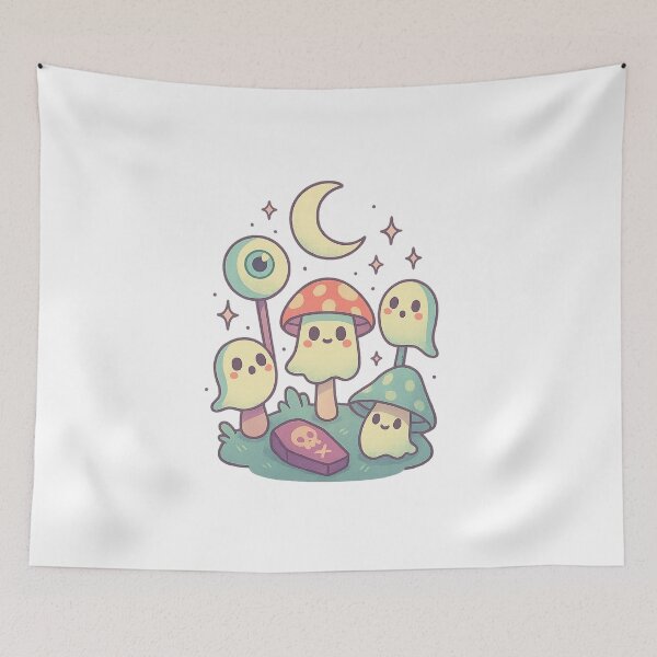 Item preview, Moonlight Mushroom Spirits designed and sold by PlanetBoi.