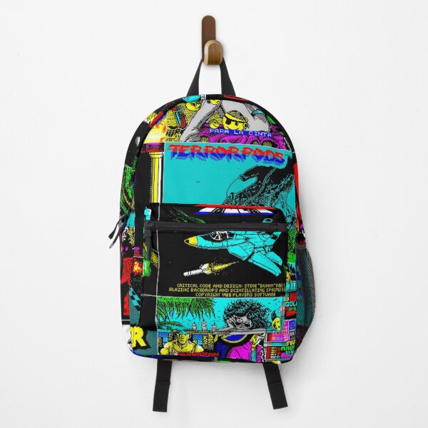 Item preview, ZX Spectrum Retro Games Collage Art 3 designed and sold by Retr0Tshirts.