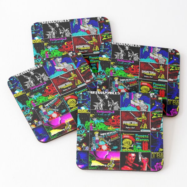 Item preview, ZX Spectrum Retro Games Collage 2  designed and sold by Retr0Tshirts.