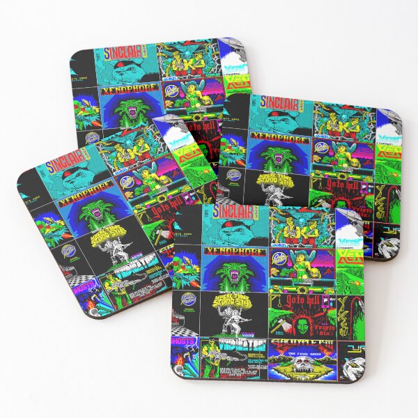 Item preview, ZX Spectrum Games Collage 1 designed and sold by Retr0Tshirts.