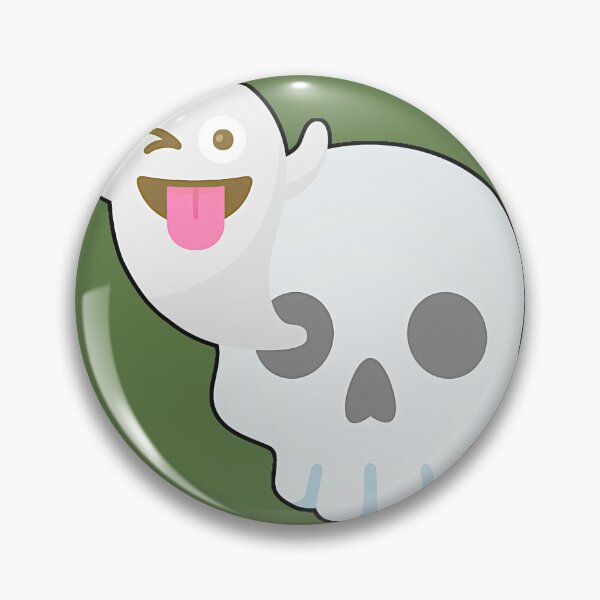 Item preview, Playful Ghost & Skull Emoji Design By Merch, Limited Edition designed and sold by dwayneipstudio.
