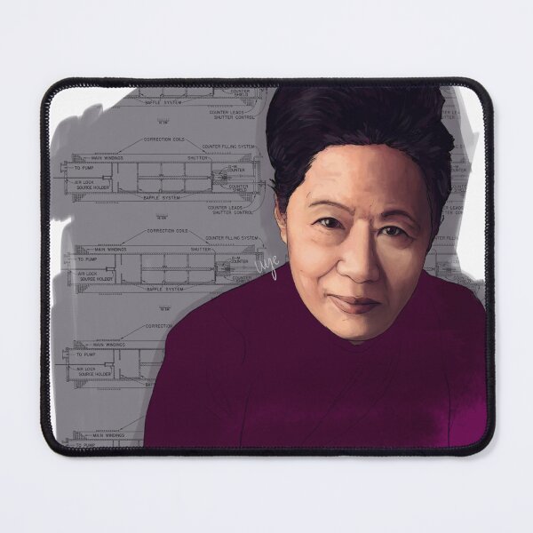 Item preview, Chien-shien Wu designed and sold by Luzeilustración.