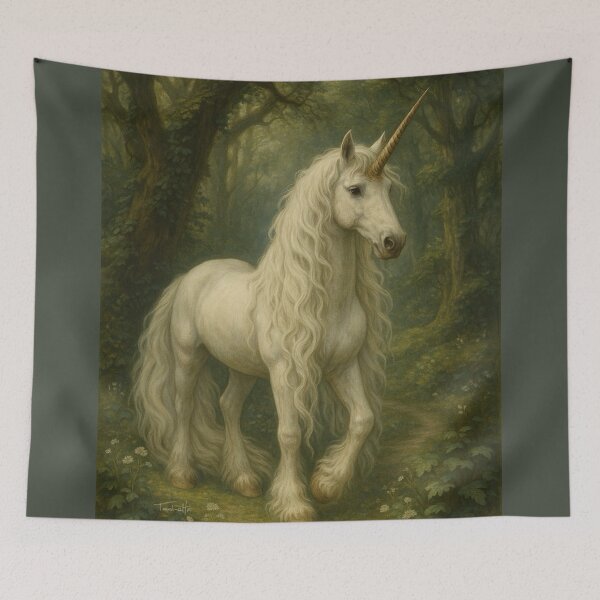 Item preview, The Forest Dweller Unicorn  designed and sold by Spellhorn13.