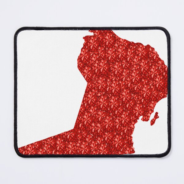 Item preview, Red Rhinestone Oman designed and sold by TheIconSmith.