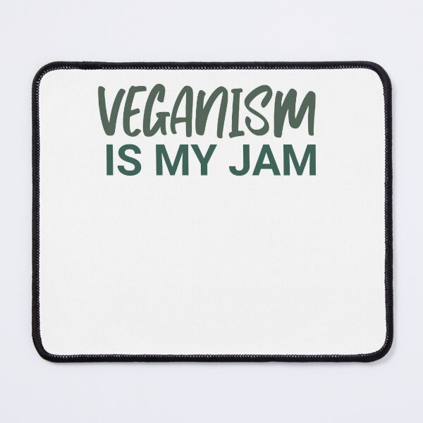 Item preview, funny Veganism is my jam quote vegan pride designed and sold by LuxeGraphix.