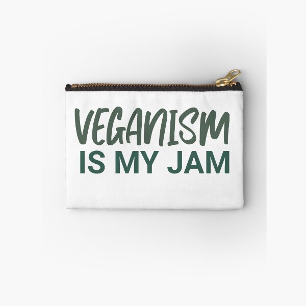 Item preview, funny Veganism is my jam quote vegan pride designed and sold by LuxeGraphix.
