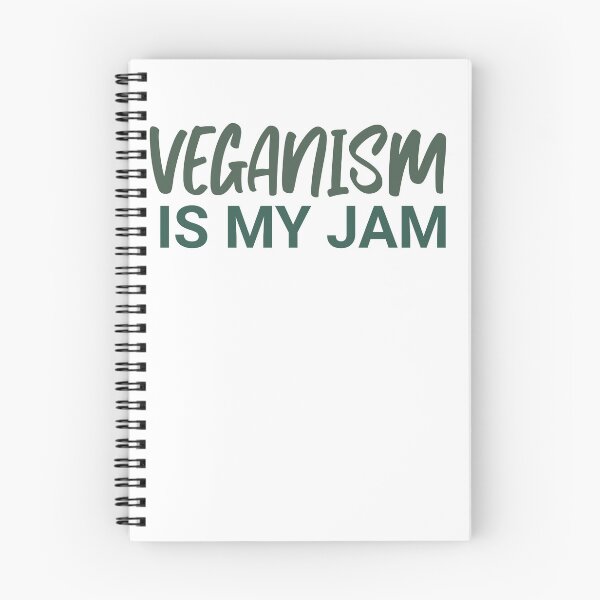 Item preview, funny Veganism is my jam quote vegan pride designed and sold by LuxeGraphix.