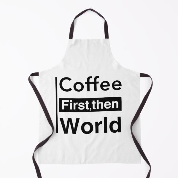 Item preview, Coffee First Then the World – Morning Motivation designed and sold by Arab-store99.