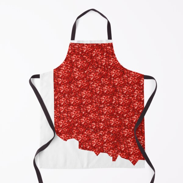 Item preview, Red Rhinestone Oklahoma designed and sold by TheIconSmith.