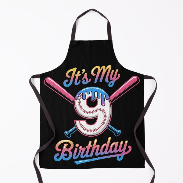 Item preview, Baseball 9 Year Old Ice Cream Drip 9th Birthday Boy Number 9, Baseball 9th Birthday designed and sold by BLZART.