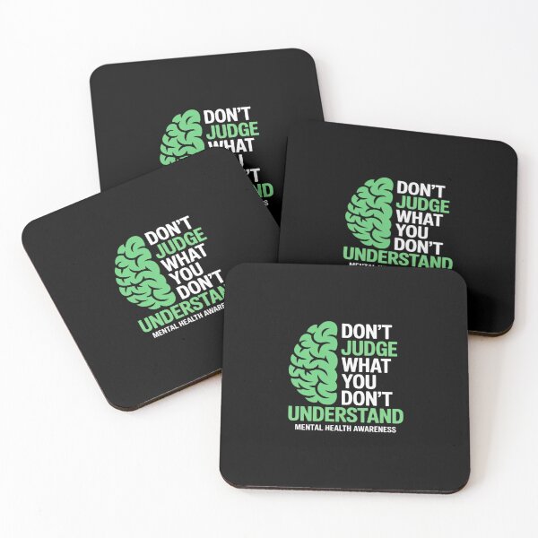 Item preview, Dont Judge What You Dont Understand Mental Health Awareness designed and sold by procionartss.