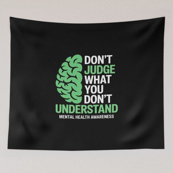Item preview, Dont Judge What You Dont Understand Mental Health Awareness designed and sold by procionartss.