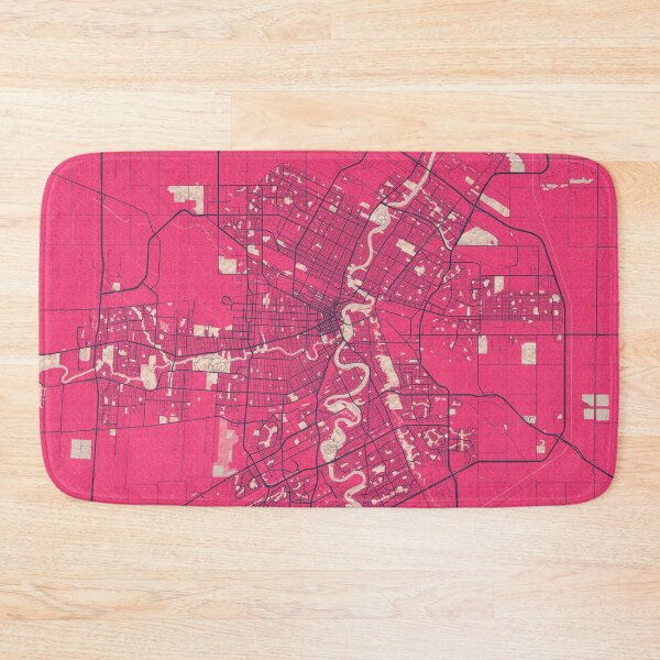 Item preview, Winnipeg City Map of Manitoba, Canada - Blossom designed and sold by deMAP.