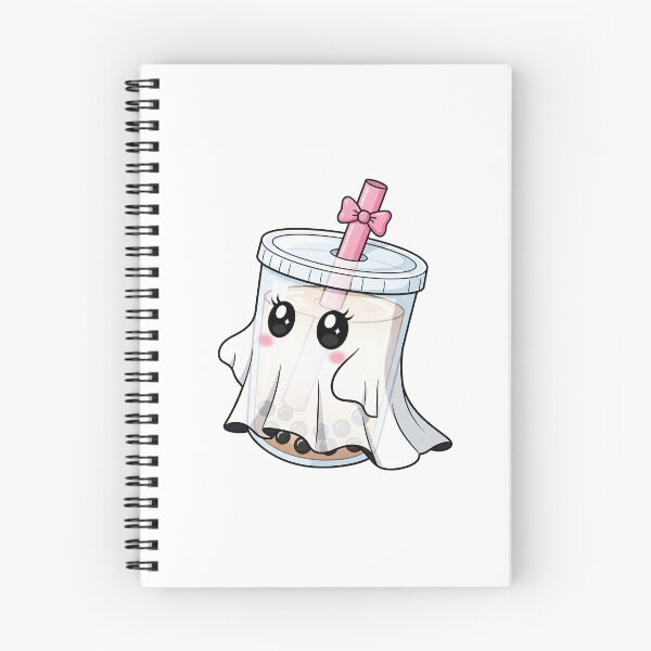 Item preview, Cute Kawaii Ghost Bubble Tea designed and sold by istoriadesign.