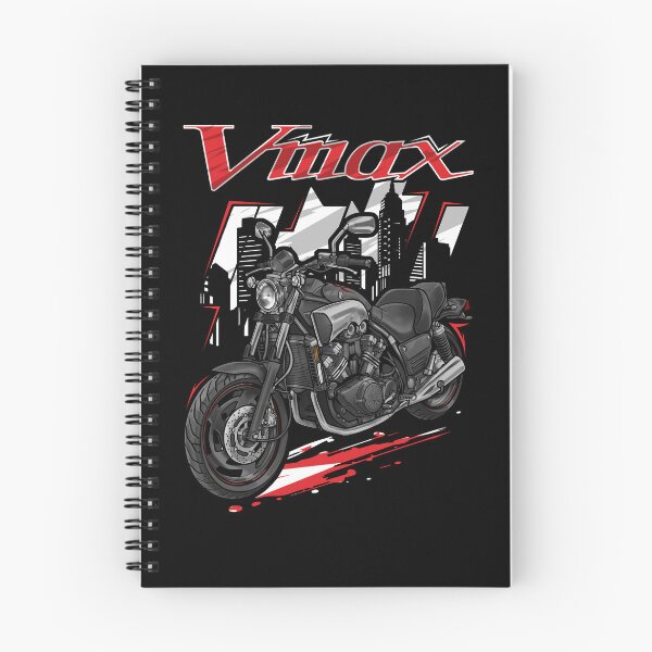 Item preview, Yamaha V-Max 1200 2006-2007 (Black & Red Flames) for Motorcycle Riders designed and sold by MotoApparelHub.