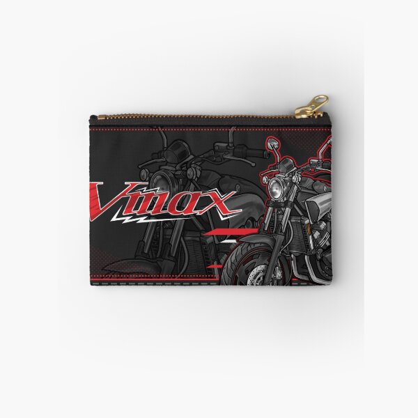 Item preview, Yamaha V-Max 1200 2006-2007 (Black & Red Flames) for Motorcycle Riders designed and sold by MotoApparelHub.