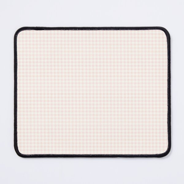 Item preview, Retro Coquette Cottagecore Checkered Gingham Pattern in Pale Blush Pink designed and sold by SamJanner.