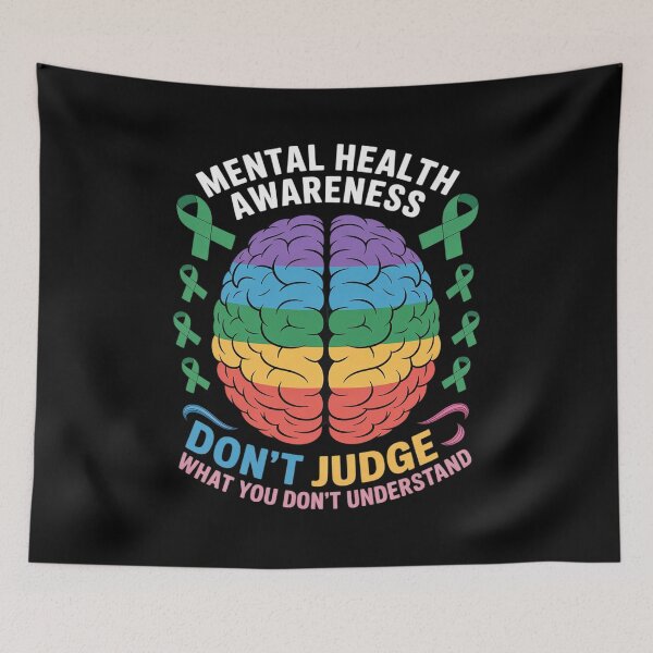 Item preview, Dont Judge What You Don't Understand Mental Health Awareness designed and sold by procionartss.