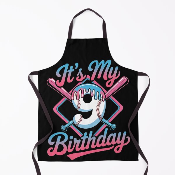 Item preview, Baseball 9 Year Old Ice Cream Drip 9th Birthday Boy Number 9, Baseball 9th Birthday designed and sold by BLZART.