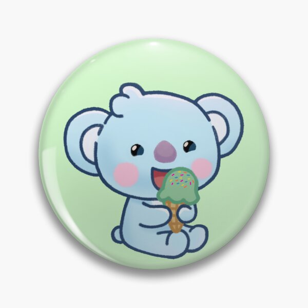Item preview, Baby Koya BT21 eating ice cream designed and sold by starlight02.