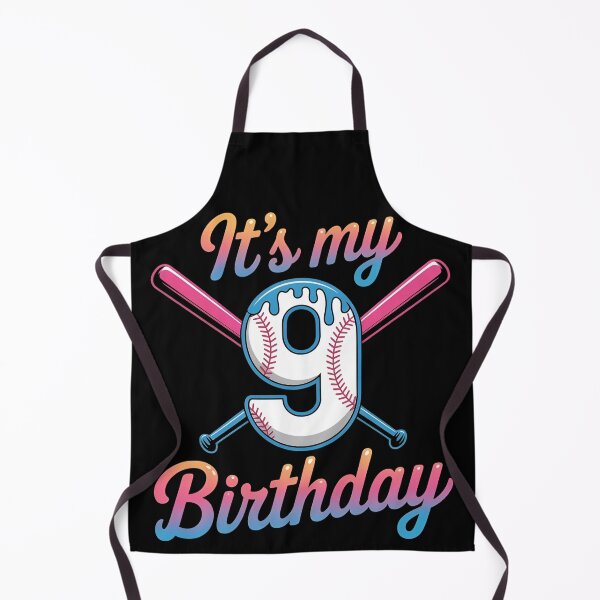 Item preview, Baseball 9 Year Old Ice Cream Drip 9th Birthday Boy Number 9, Baseball 9th Birthday designed and sold by BLZART.