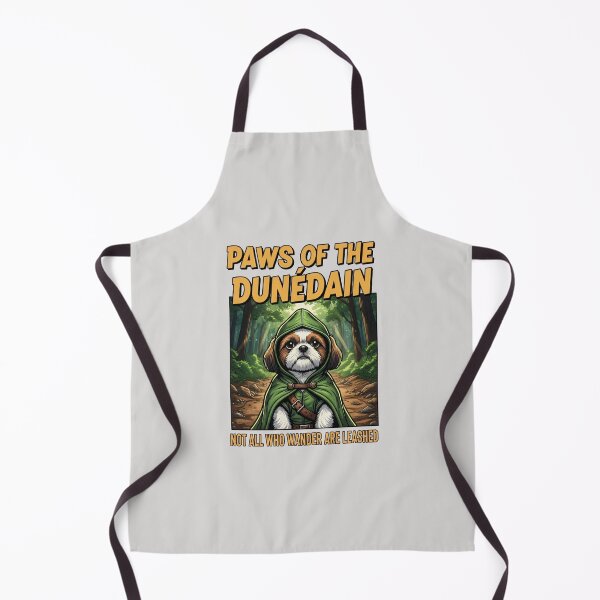 Item preview, Paws of the Wanderer – Fantasy Adventure Dog in Green Cloak - Fantasy designed and sold by Fenay Designs.