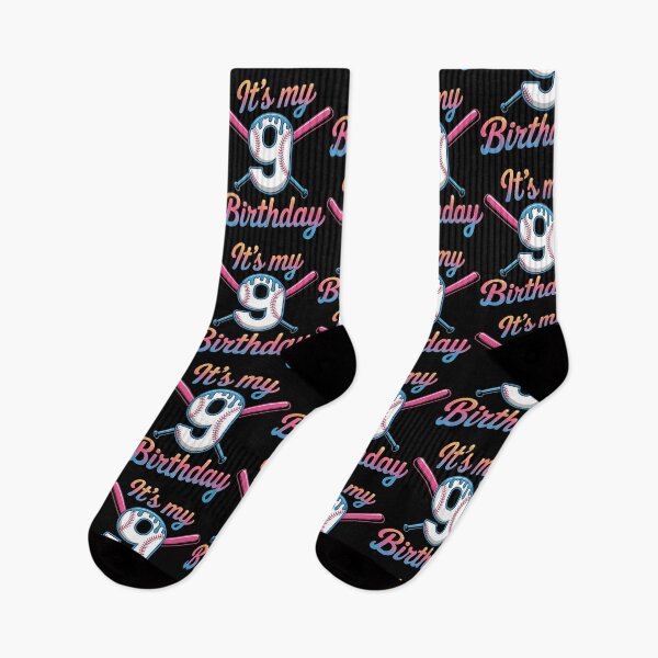 Item preview, Baseball 9 Year Old Ice Cream Drip 9th Birthday Boy Number 9, Baseball 9th Birthday designed and sold by BLZART.