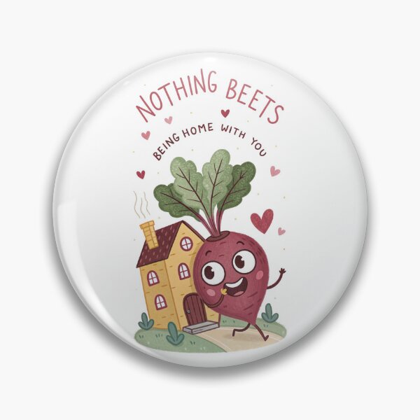 Item preview, Nothing Beets Being Home With You | Funny Veggie Pun Design designed and sold by MagicalThreads.