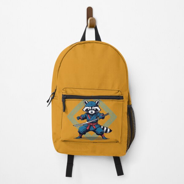 Item preview, Ninja Raccoon – Stealth Warrior Samurai Animal Design designed and sold by Vextura.