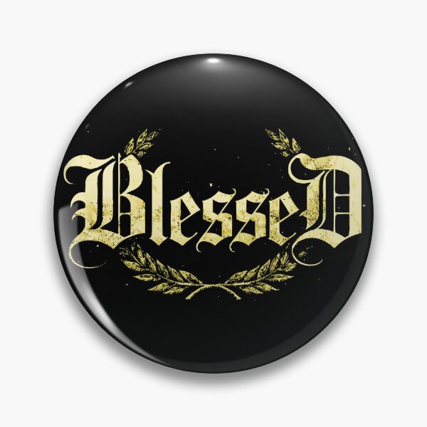 Item preview, Blessed Gothic Lettering – Vintage Calligraphy Design designed and sold by VikArtStudio.