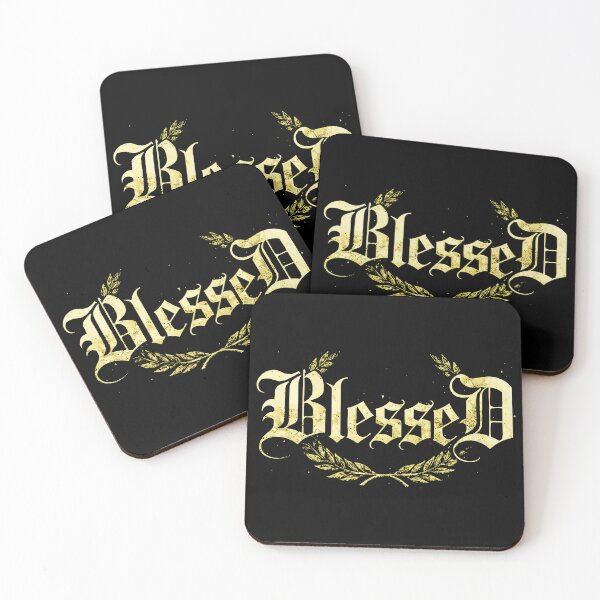 Item preview, Blessed Gothic Lettering – Vintage Calligraphy Design designed and sold by VikArtStudio.