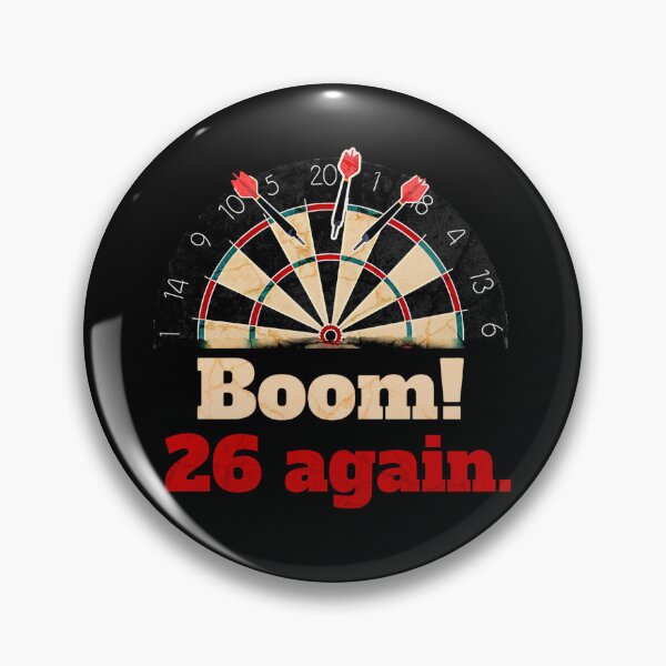 Item preview, Boom. 26 again. – Funny Darts Throw designed and sold by TheØche.