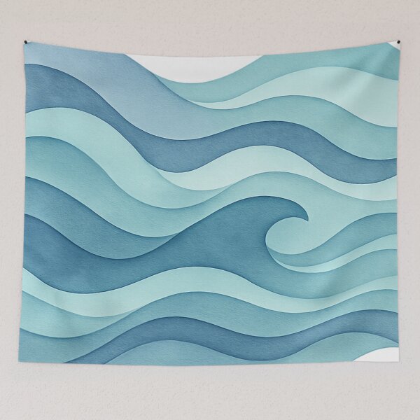 Item preview, Wave Abstraction designed and sold by DailyDrivesct.