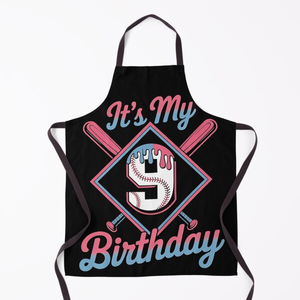 Item preview, Baseball 9 Year Old Ice Cream Drip 9th Birthday Boy Number 9, Baseball 9th Birthday designed and sold by BLZART.