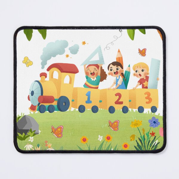 Item preview, “Learning Express: All Aboard the Fun Train!” designed and sold by ankeyhooba.