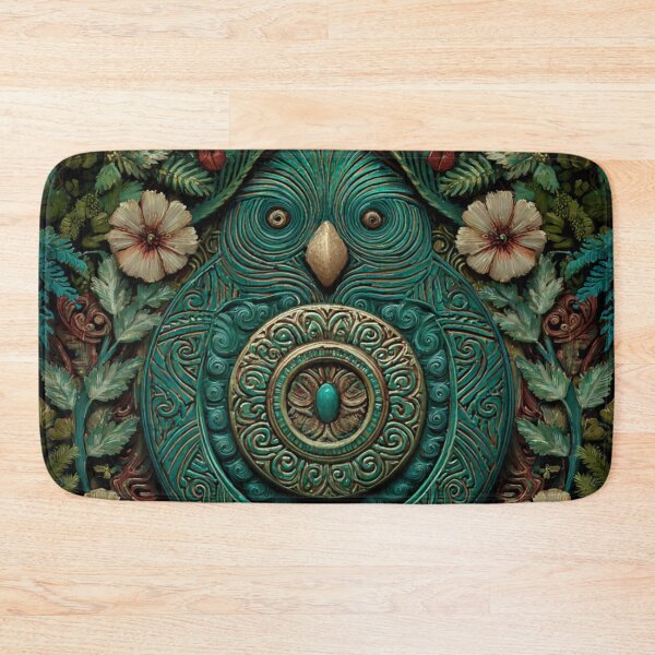 Item preview, New Zealand Māori Paua Pattern Koru Design 530 designed and sold by GrinGalore.