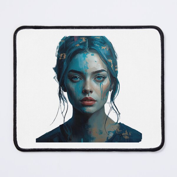 Item preview, Painted Woman’s Face – Artistic Portrait Design designed and sold by kozmade.