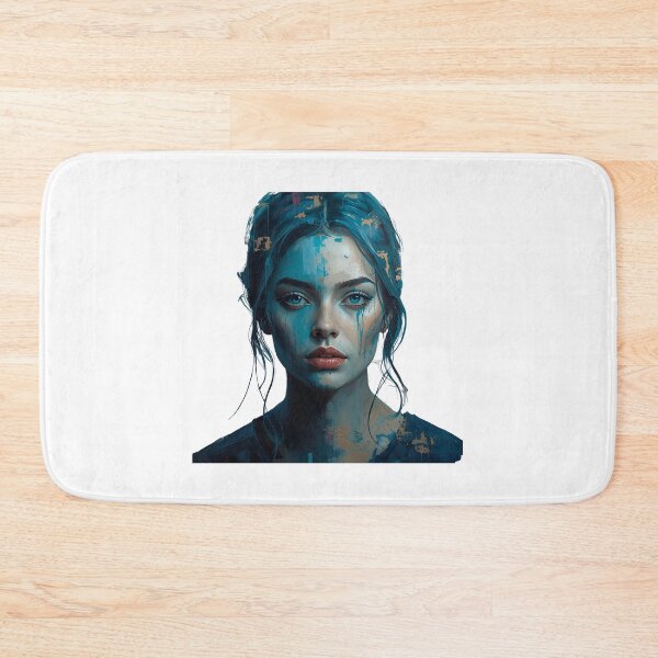 Item preview, Painted Woman’s Face – Artistic Portrait Design designed and sold by kozmade.