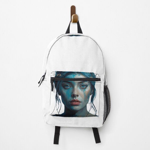 Item preview, Painted Woman’s Face – Artistic Portrait Design designed and sold by kozmade.