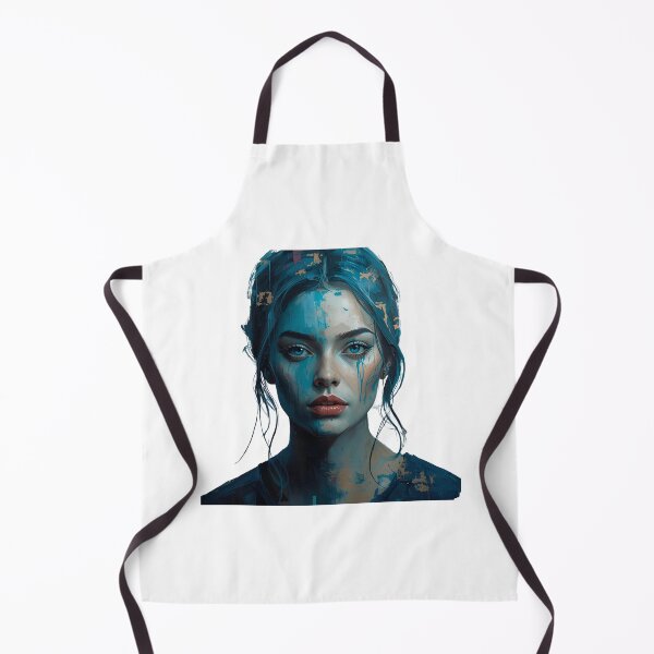 Item preview, Painted Woman’s Face – Artistic Portrait Design designed and sold by kozmade.