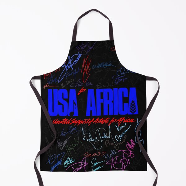 Item preview,  Usa For Africa Blue Signatures designed and sold by BROOKEDAMELE3.