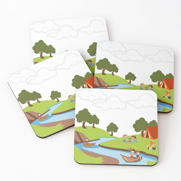 Item preview, “A Day by the River: Fun, Friends & Nature!” designed and sold by ankeyhooba.