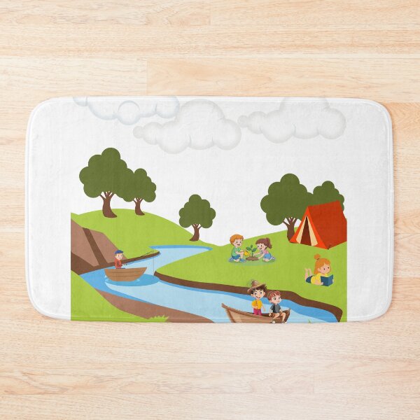 Item preview, “A Day by the River: Fun, Friends & Nature!” designed and sold by ankeyhooba.