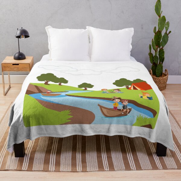 Item preview, “A Day by the River: Fun, Friends & Nature!” designed and sold by ankeyhooba.