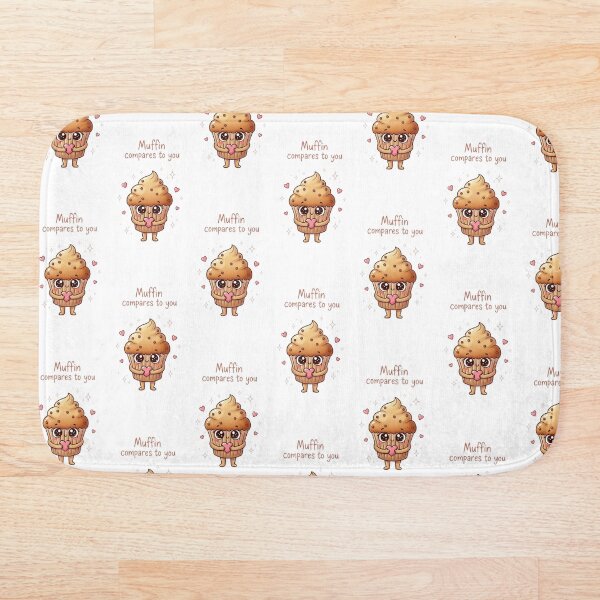 Artikelvorschau, Muffin vergleicht mit dir | Lustiges Dessert-Wortspiel-Design entworfen und verkauft von MagicalThreads.