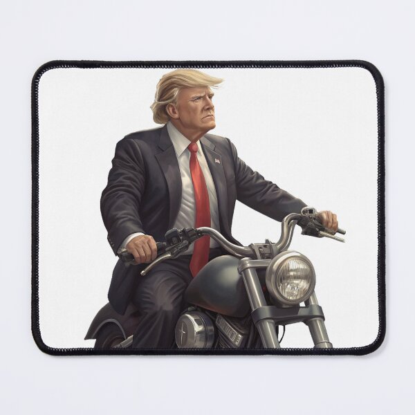 Item preview, Presedent Donald Trump ride a moto designed and sold by zangess1.