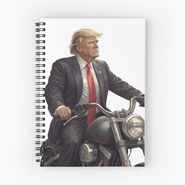 Item preview, Presedent Donald Trump ride a moto designed and sold by zangess1.